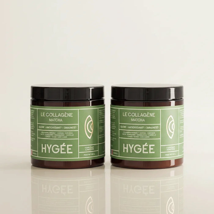 2 pots Le Collagène Matcha HYGÉE