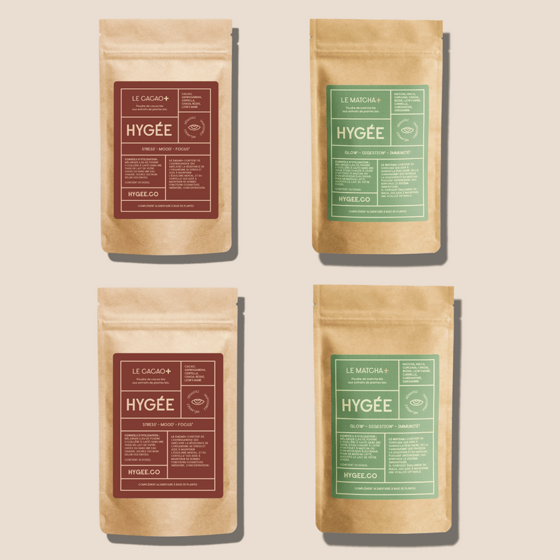 Duo Matcha+ & Cacao+