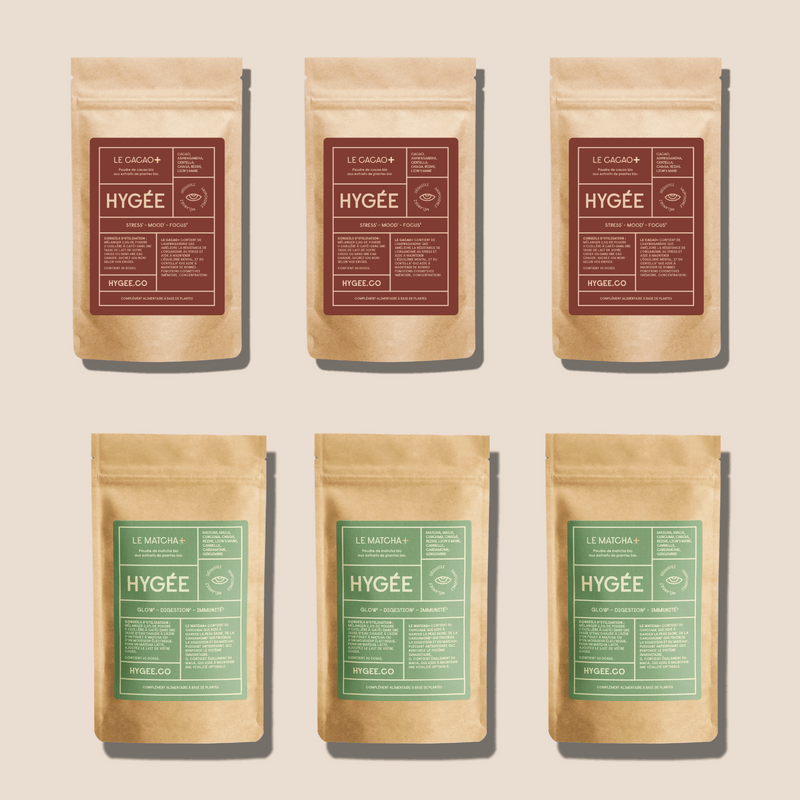 Duo Matcha+ & Cacao+
