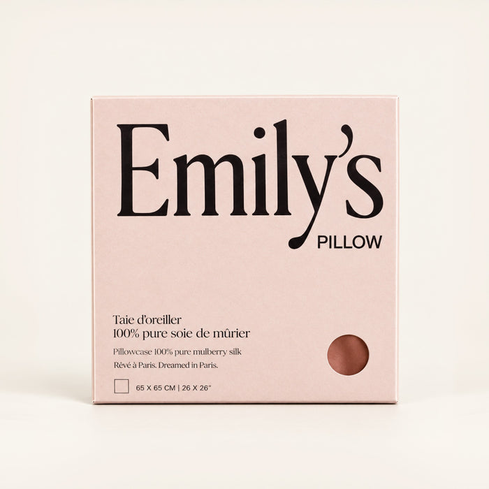 Taie d'oreiller en soie Emily's Pillow